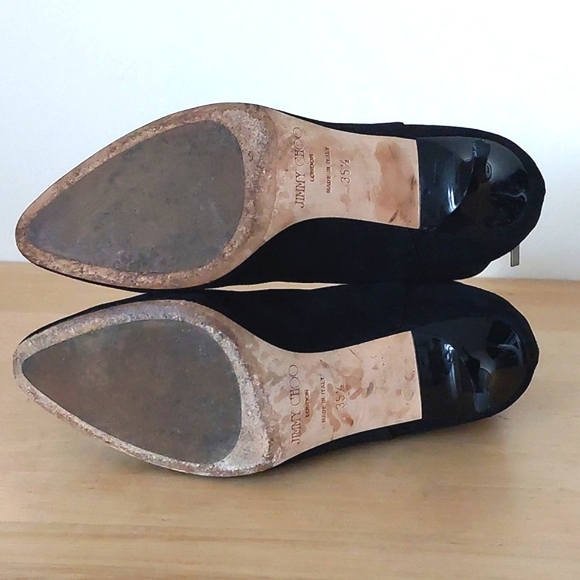 Jimmy Choo black heeled boots - Picture 11 of 14